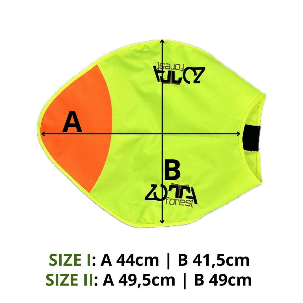 Γιλέκο ορατότητας σκύλων ZOTTA FOREST dog cover 